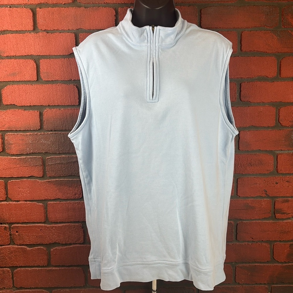 Johnston &‎ Murphy Vest Mens Large Blue